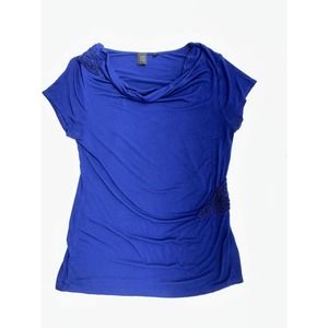 Saks Fifth Avenue Blouse Blue Size Large